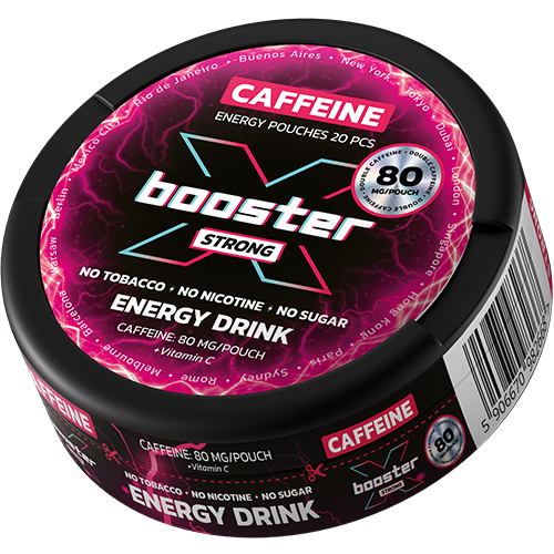 [5906670984723] X - Booster Energy Pouches - Energy Drink 80 mg/pouch